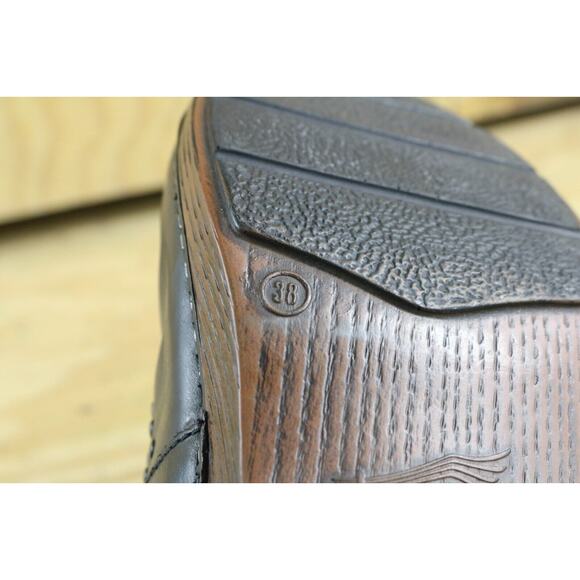 Dansko Clogs 38 Womens Sz 7.5 Mavis Black Shoes Mules Slip on Heels - Picture 7 of 7